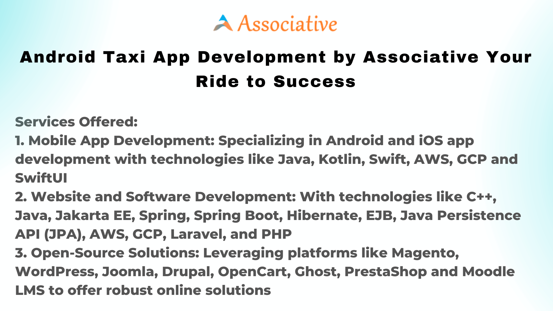 Android Taxi App Development by Associative Your Ride to Success