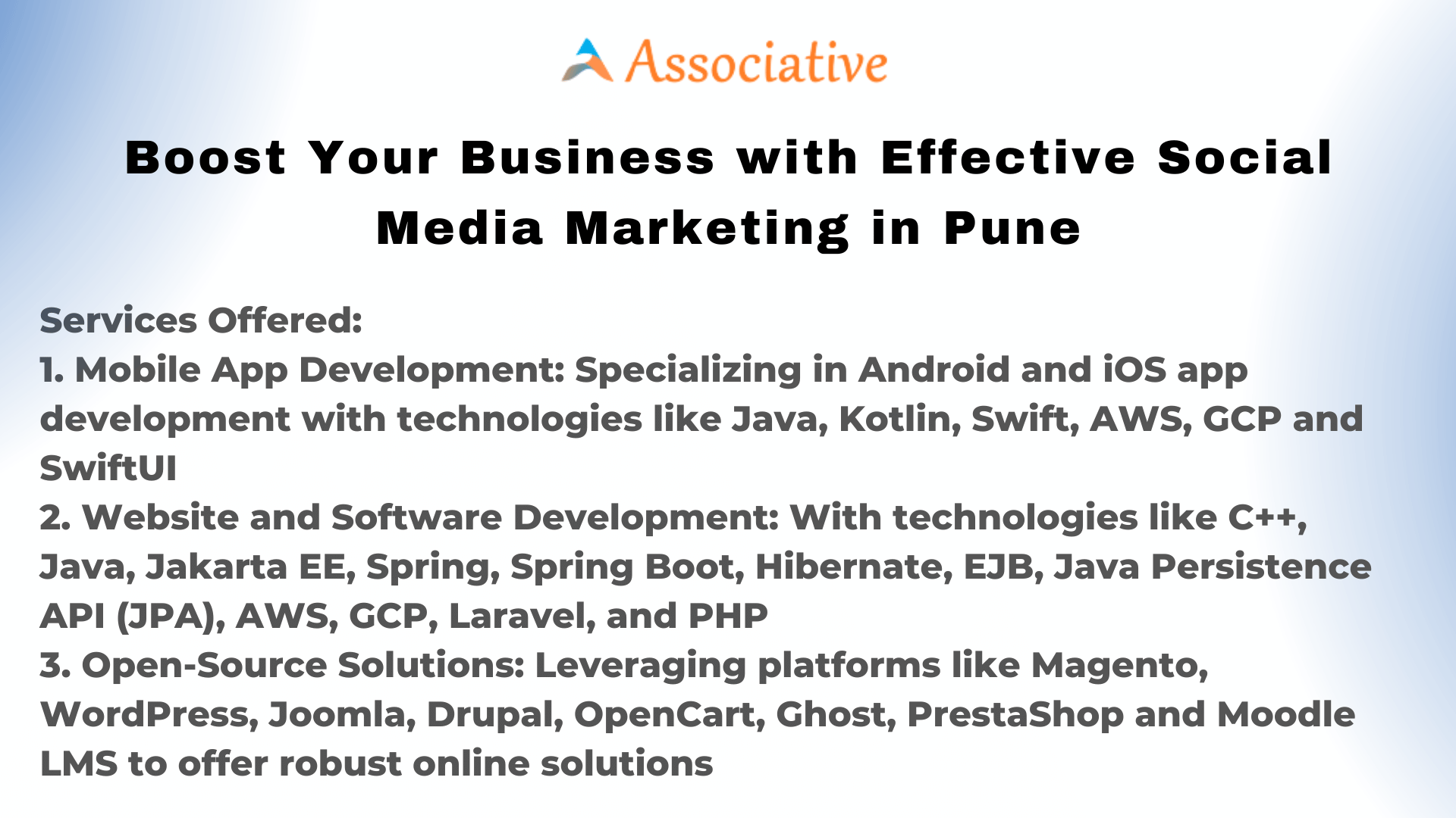 Boost Your Business with Effective Social Media Marketing in Pune