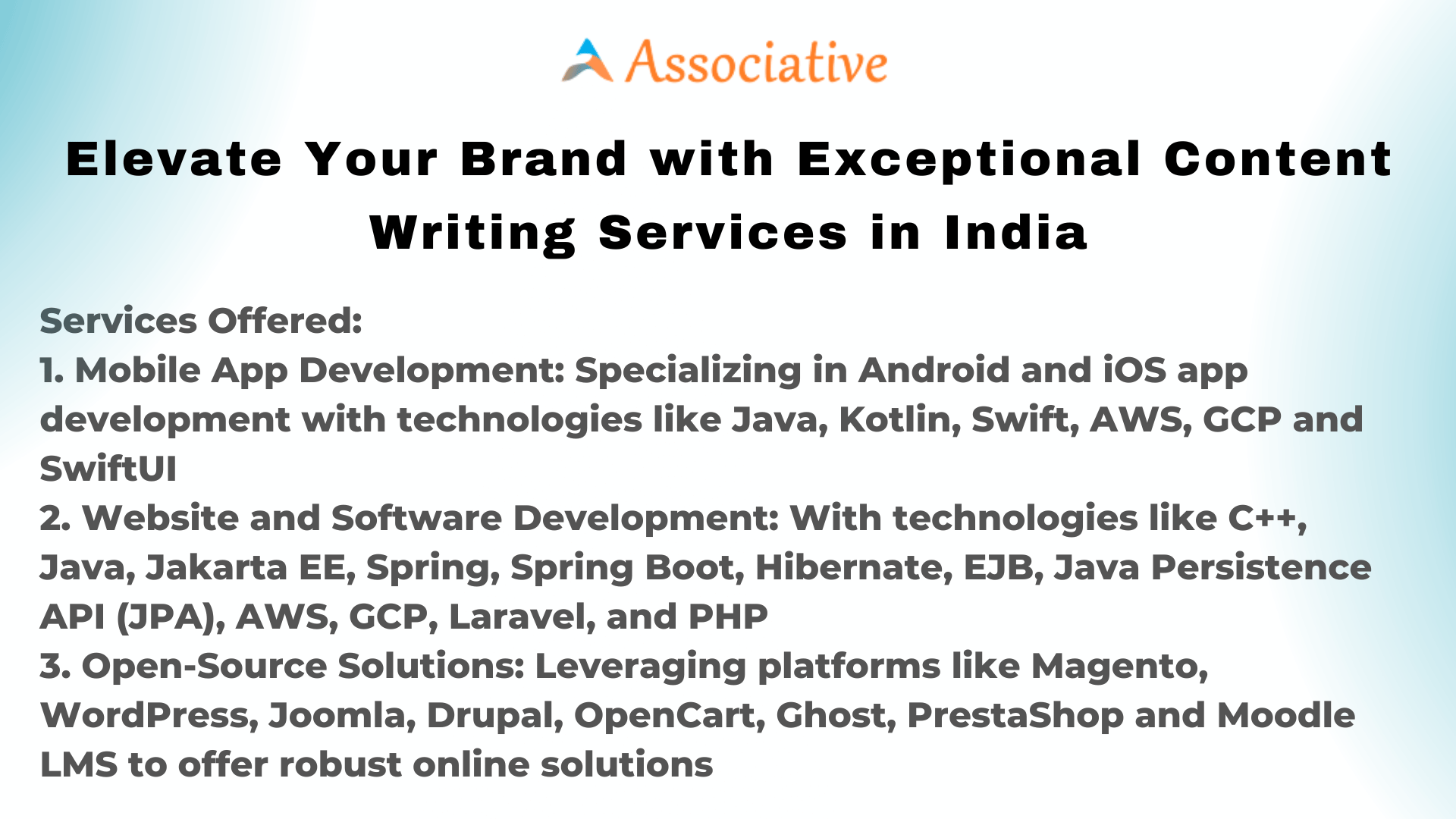 Elevate Your Brand with Exceptional Content Writing Services in India
