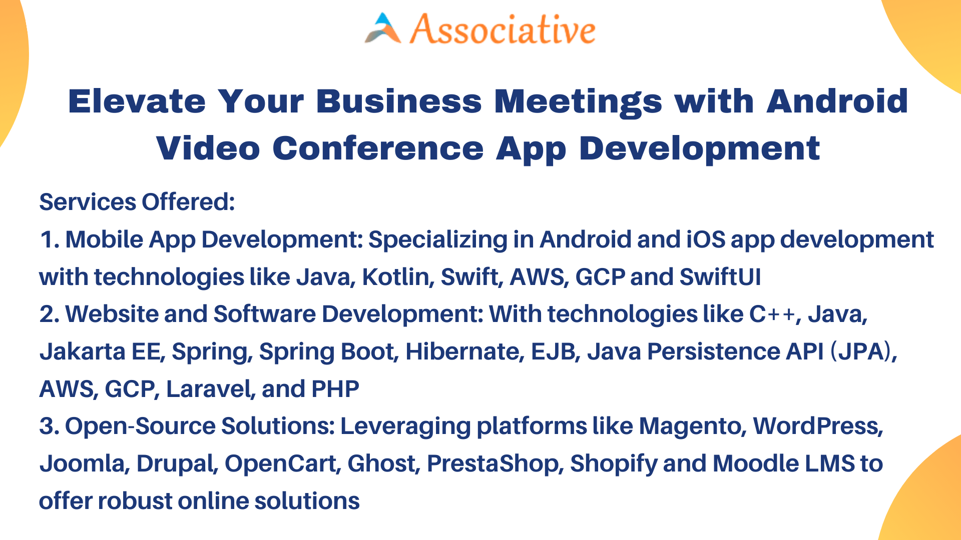 Elevate Your Business Meetings with Android Video Conference App Development