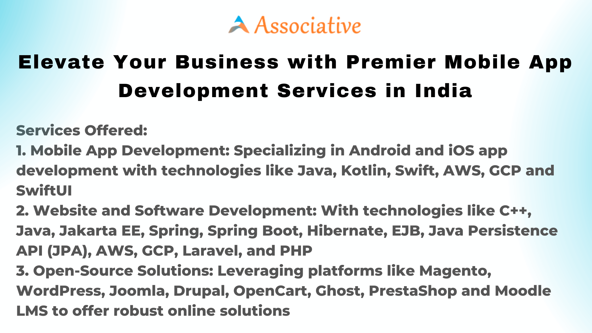 Elevate Your Business with Premier Mobile App Development Services in India