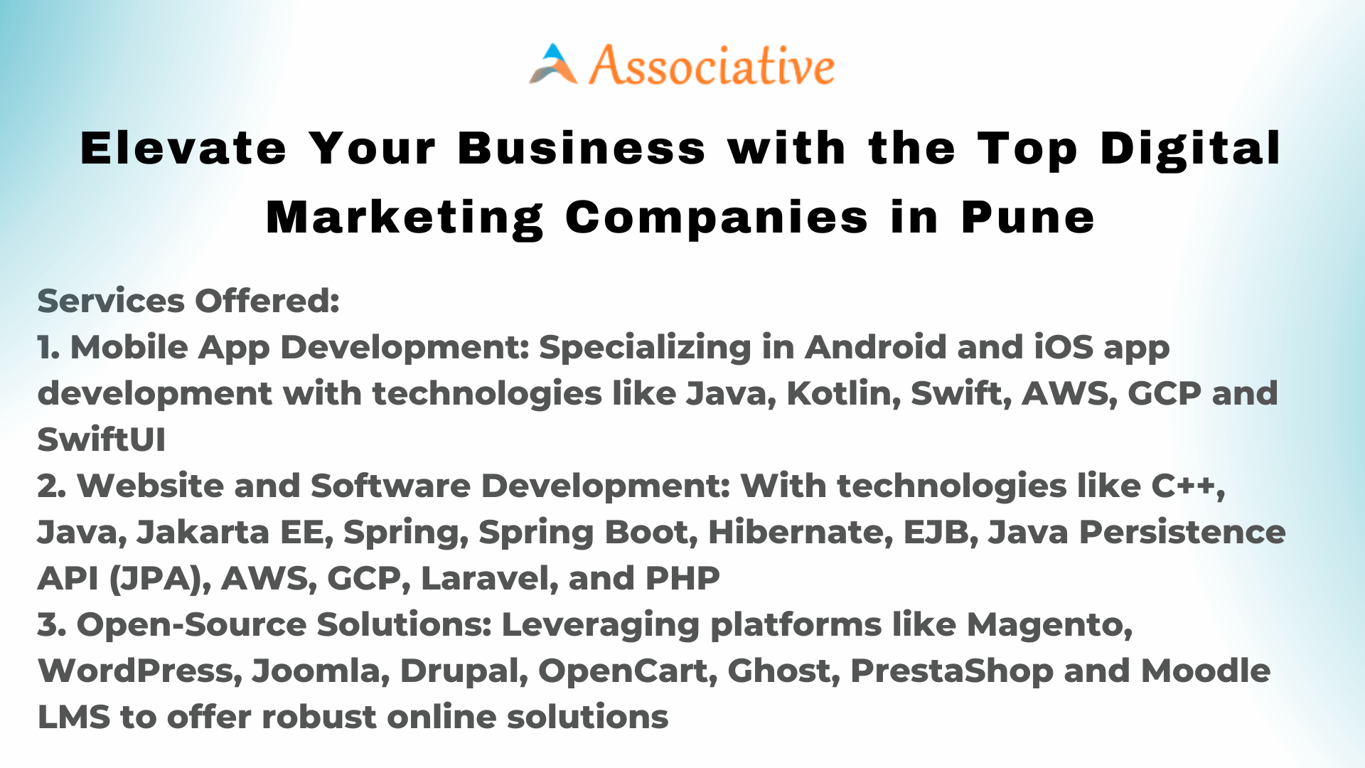 Elevate Your Business with the Top Digital Marketing Companies in Pune