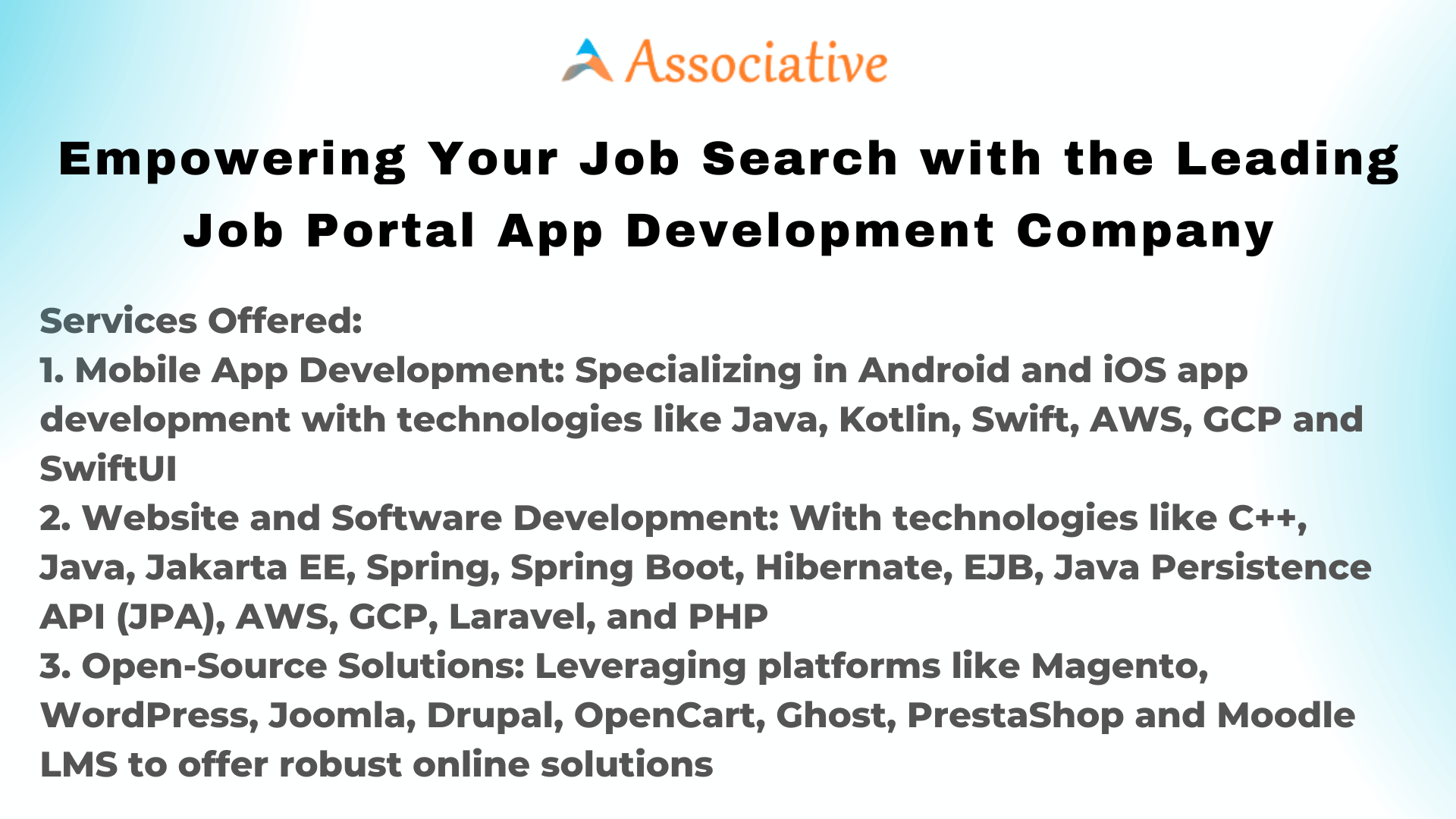 Empowering Your Job Search with the Leading Job Portal App Development Company