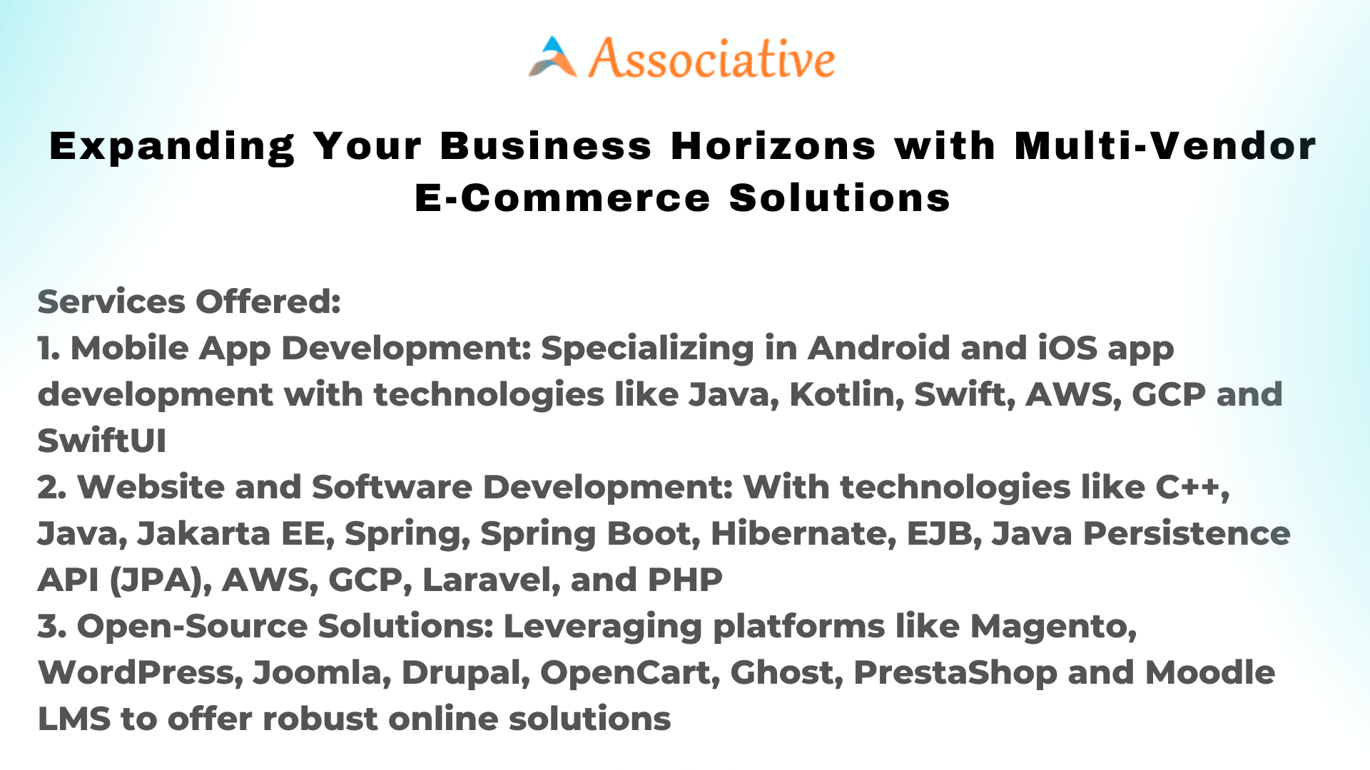 Expanding Your Business Horizons with Multi-Vendor E-Commerce Solutions