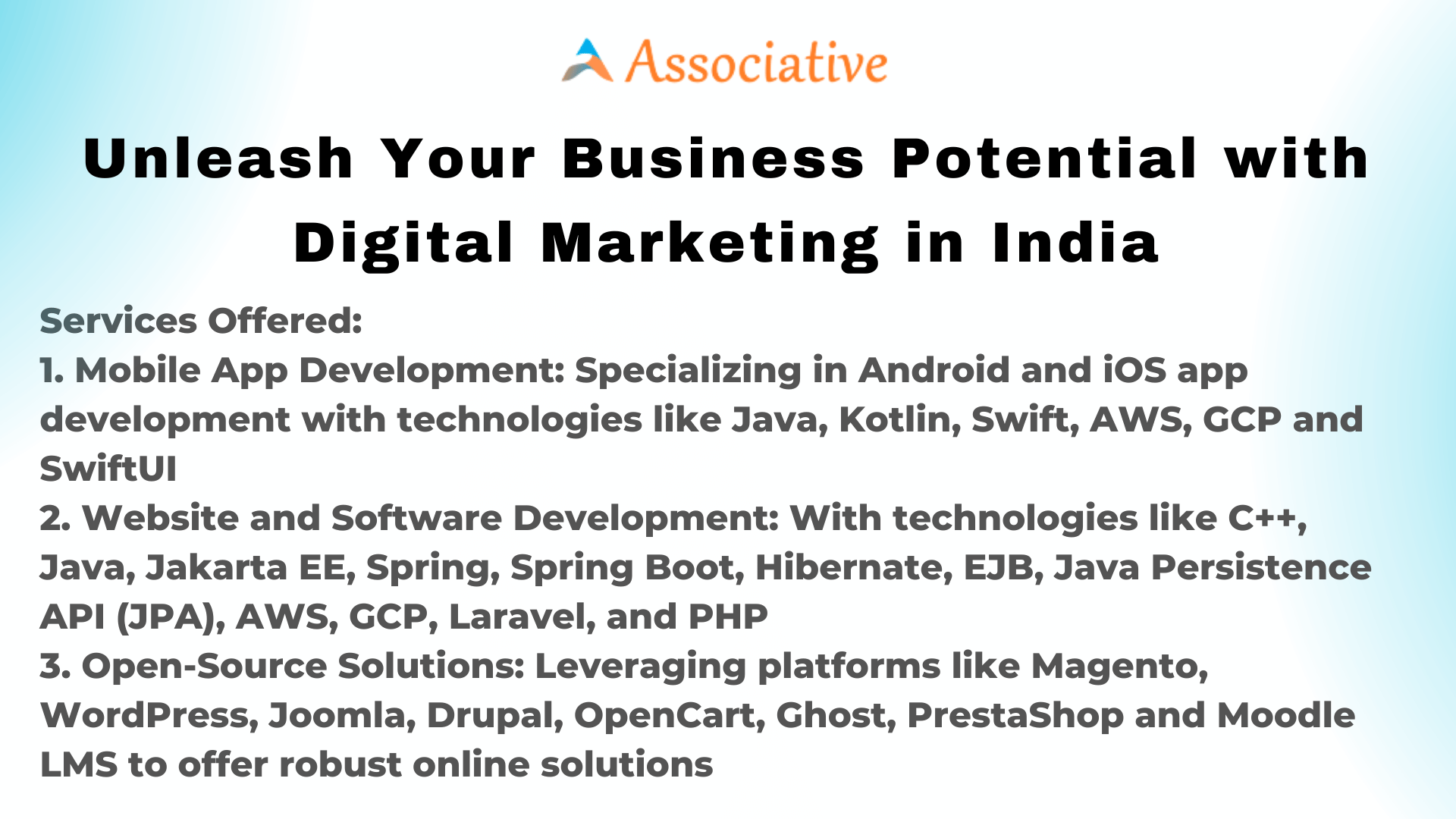 Unleash Your Business Potential with Digital Marketing in India