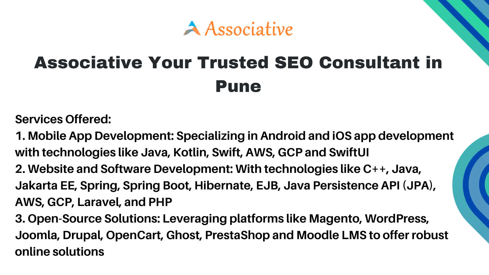 Associative Your Trusted SEO Consultant in Pune