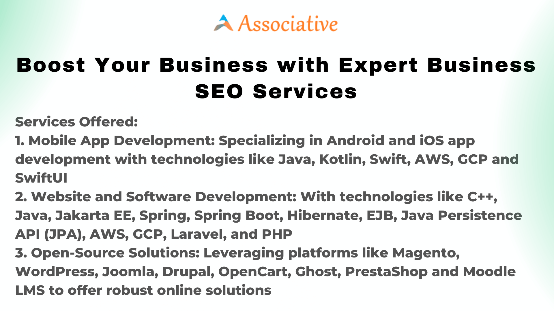 Boost Your Business with Expert Business SEO Services
