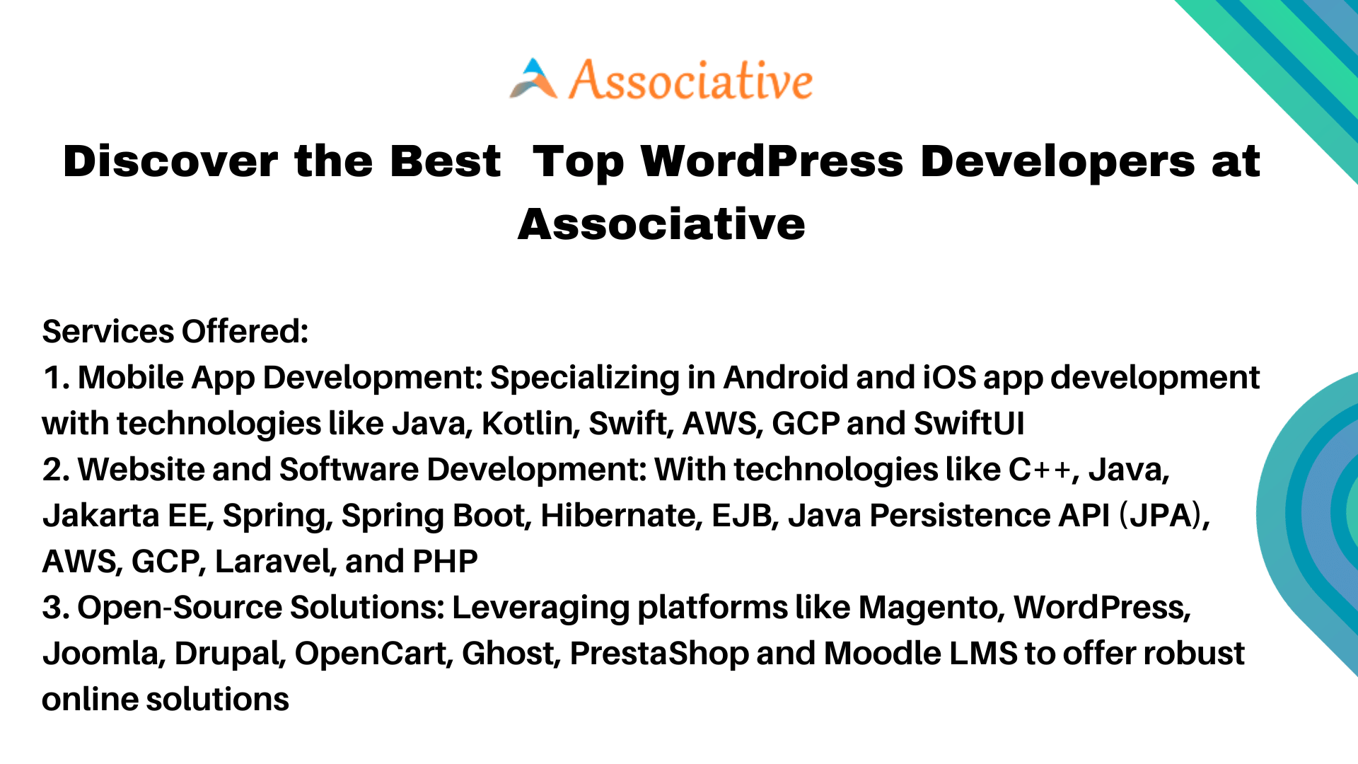 Discover the Best Top WordPress Developers at Associative