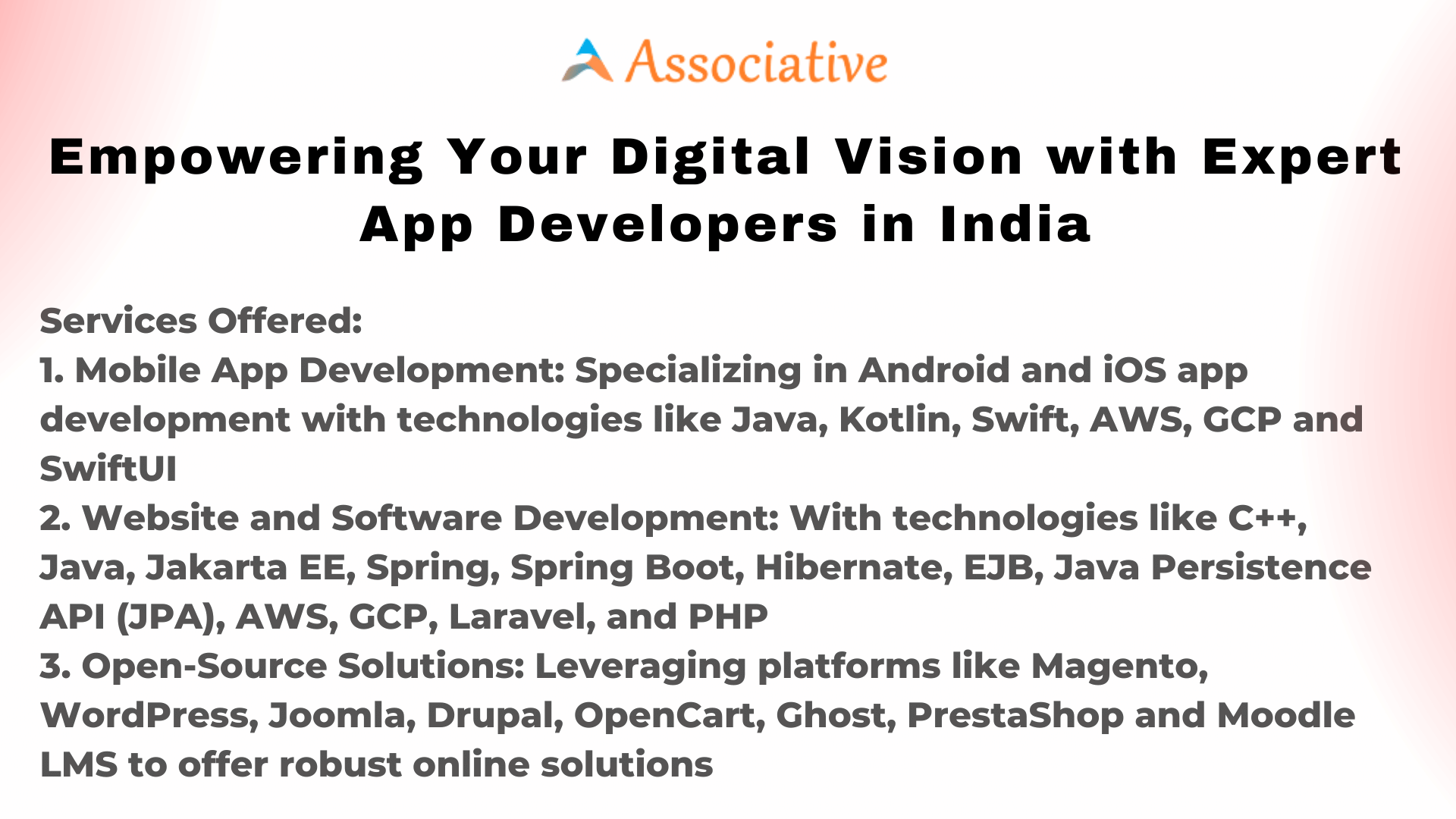 Empowering Your Digital Vision with Expert App Developers in India