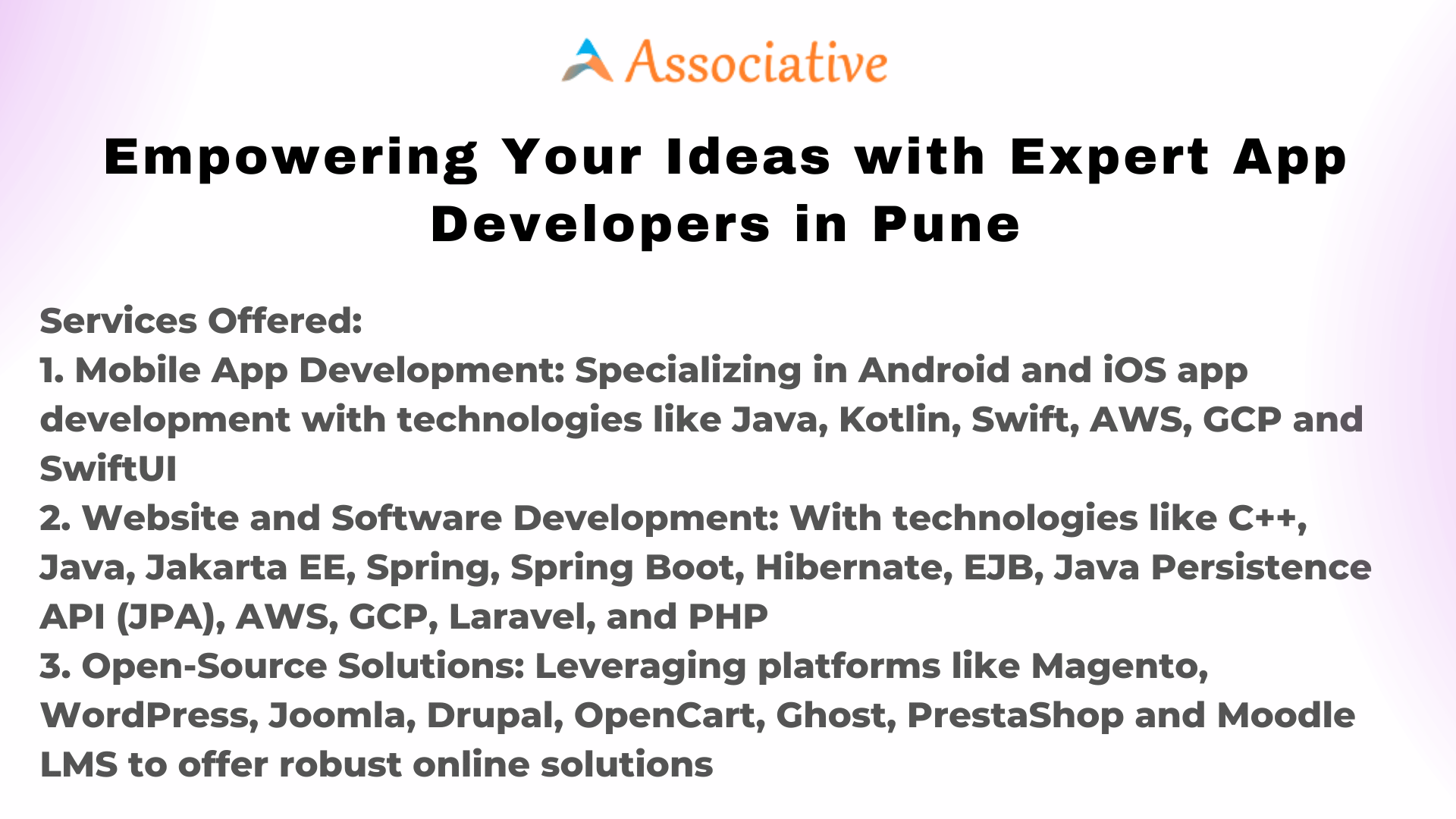 Empowering Your Ideas with Expert App Developers in Pune
