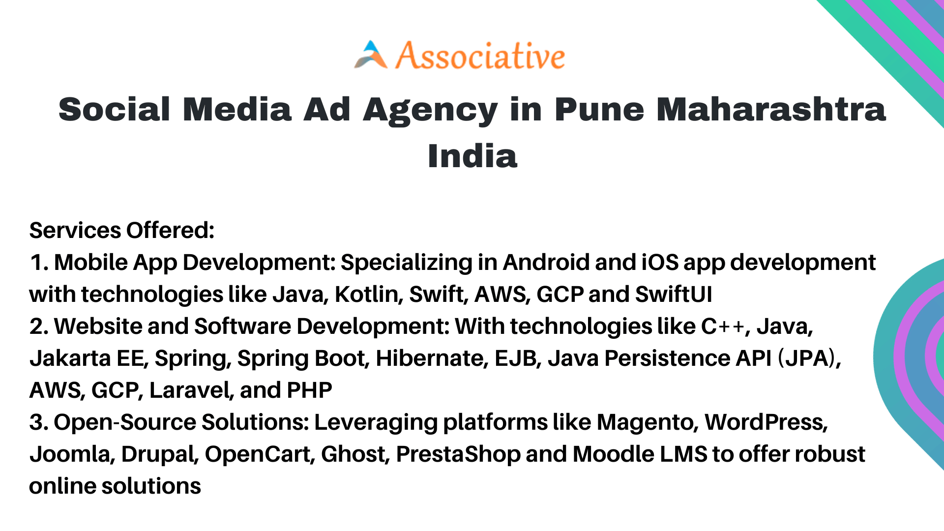 Social Media Ad Agency in Pune Maharashtra India