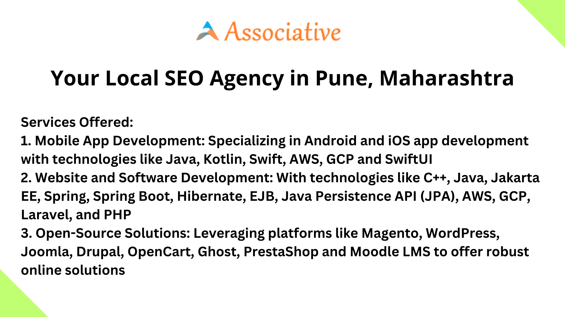 Your Local SEO Agency in Pune, Maharashtra