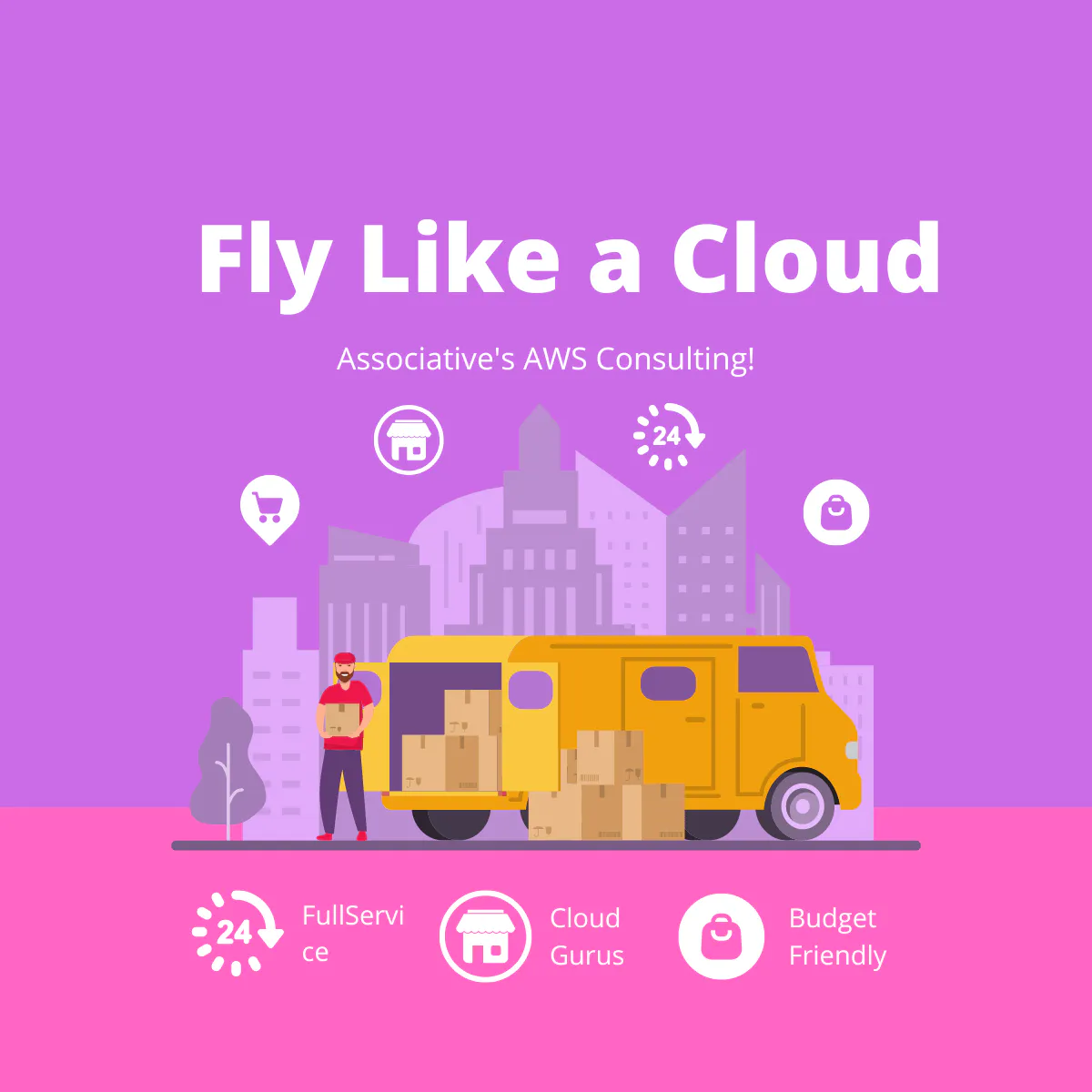 Pune Business, Fly Like a Cloud with Associative's AWS Consulting!