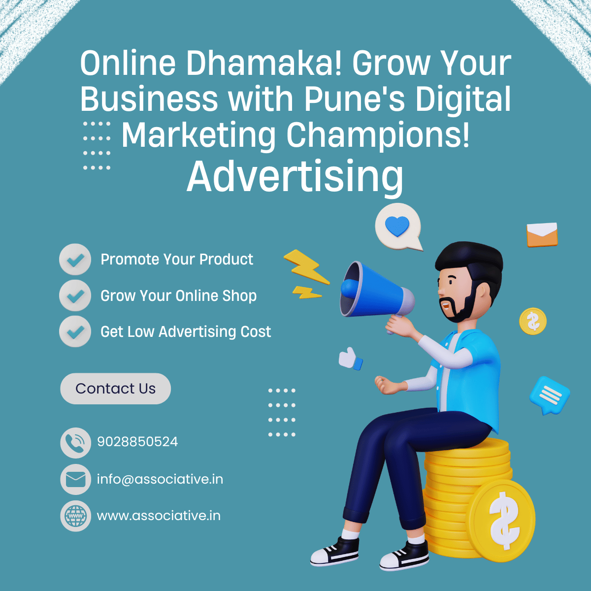 Grow Your Business with Pune's Digital Marketing Champions!