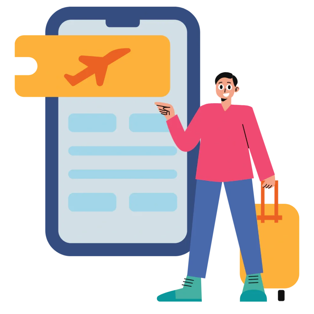 Expert flight booking website and mobile app development services by Associative. Custom solutions for airlines, travel agencies, and online travel platforms