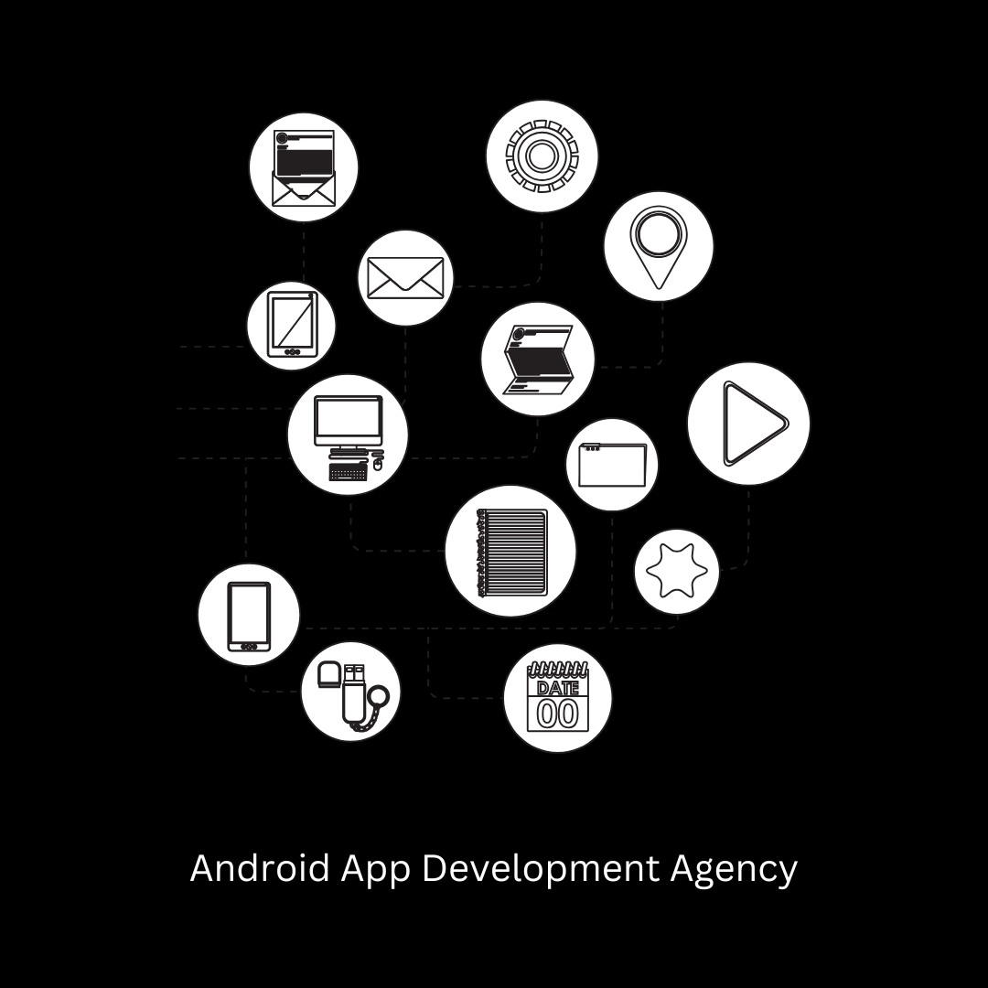  Android app development services along with iOS app development, website development, e-commerce solutions, and more.