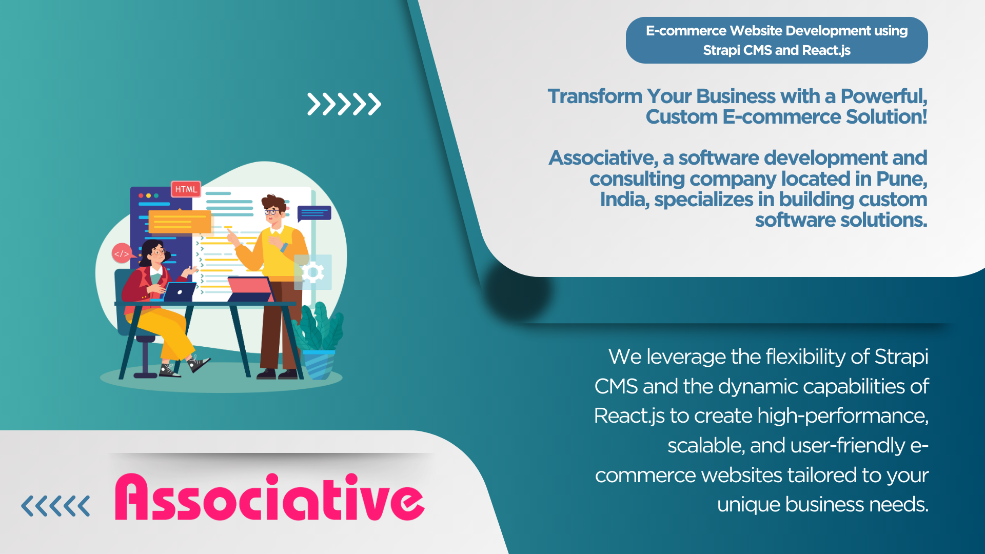 E-commerce Website Development using Strapi CMS and React.js Transform Your Business with a Powerful, Custom E-commerce Solution!