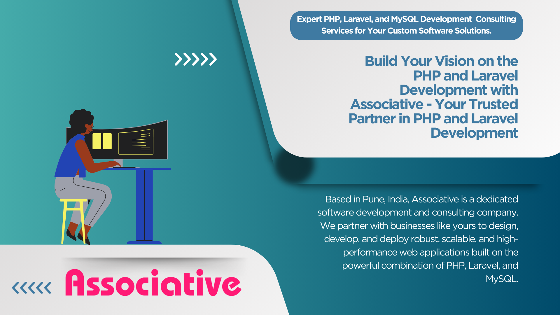 Expert PHP, Laravel, and MySQL Development Consulting Services for Your Custom Software Solutions.