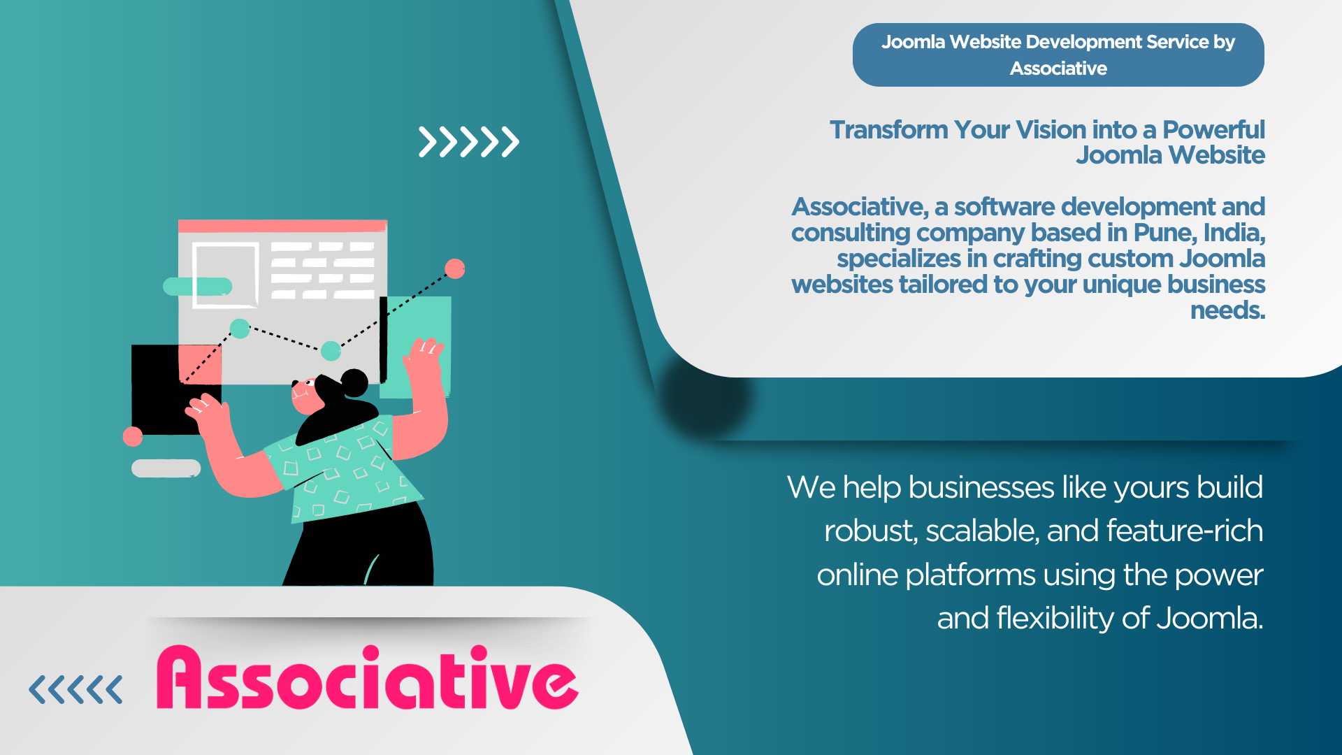 Joomla Website Development Service by Associative Transform Your Vision into a Powerful Joomla Website