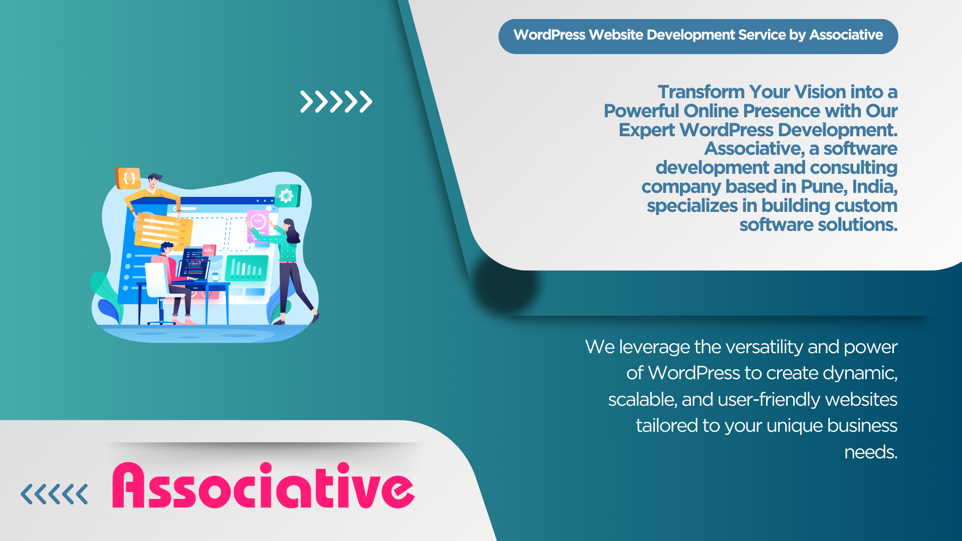 WordPress Website Development Service by Associative