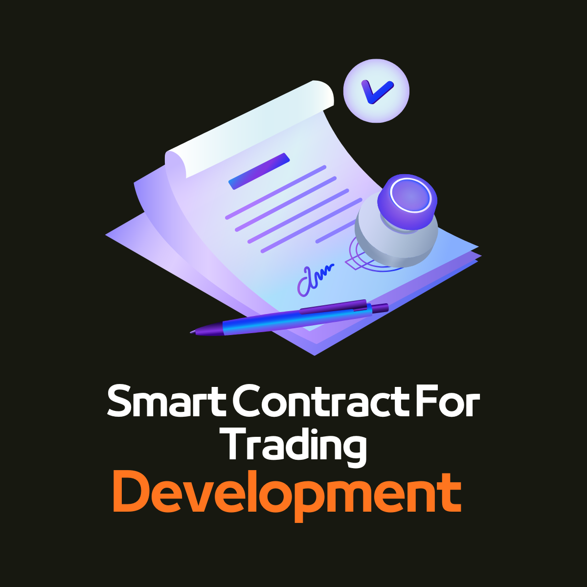smart contract for trading