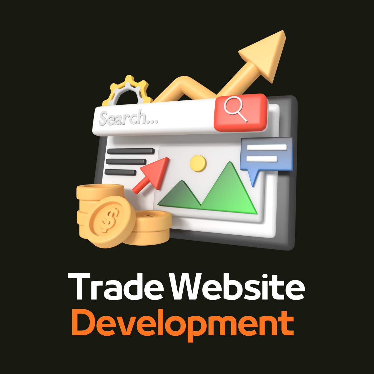 trade website development