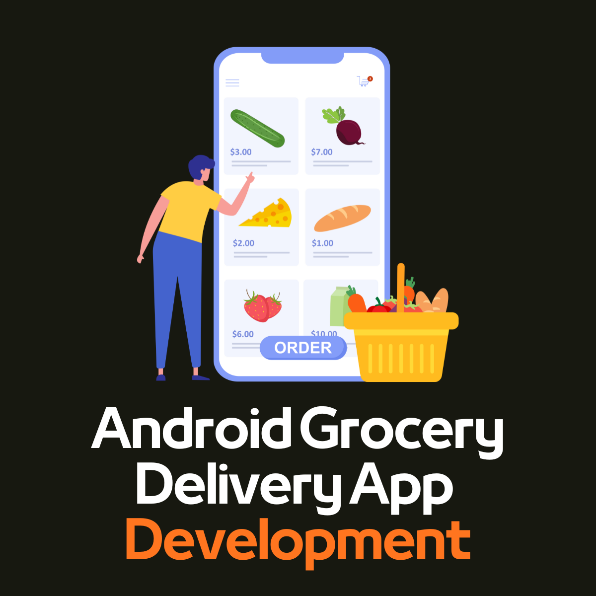The Best Android Grocery Delivery App Development Company: Meet Associative
