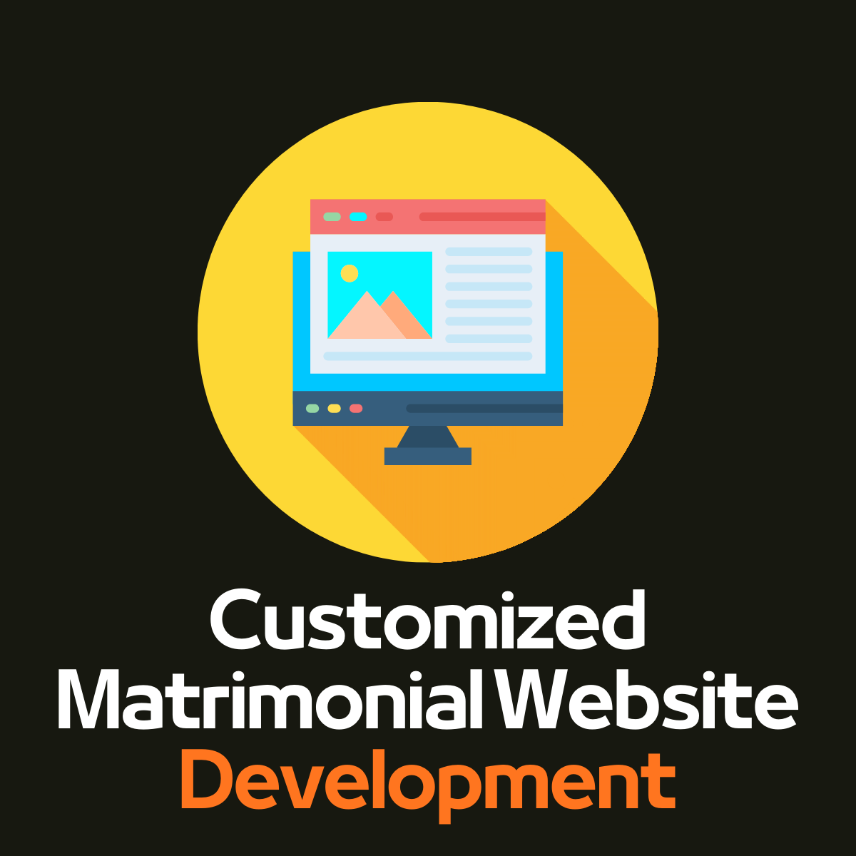 Customized Matrimonial Website Development Services