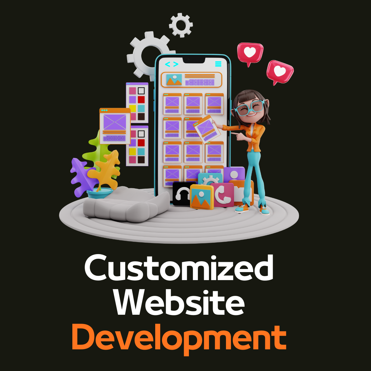 Customized Website Development Services