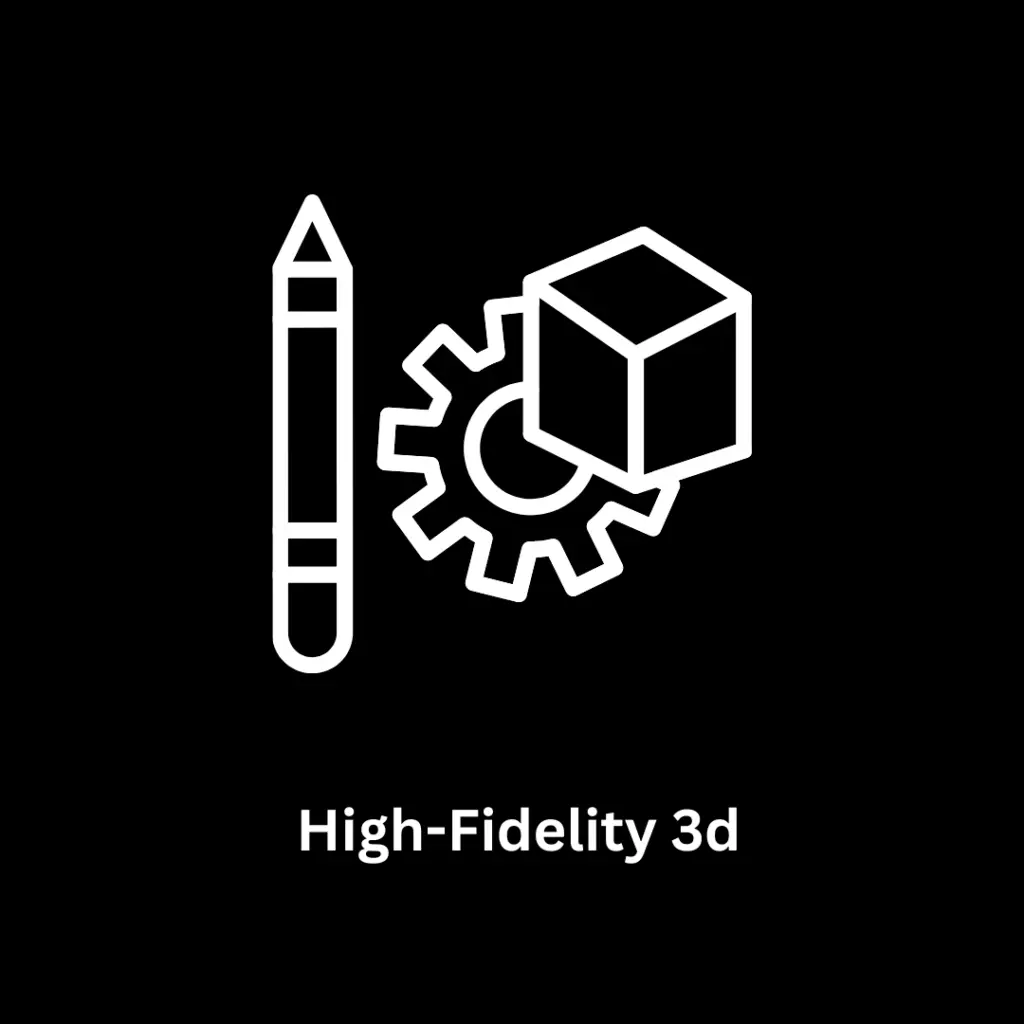 High-Fidelity 3D Development Services
