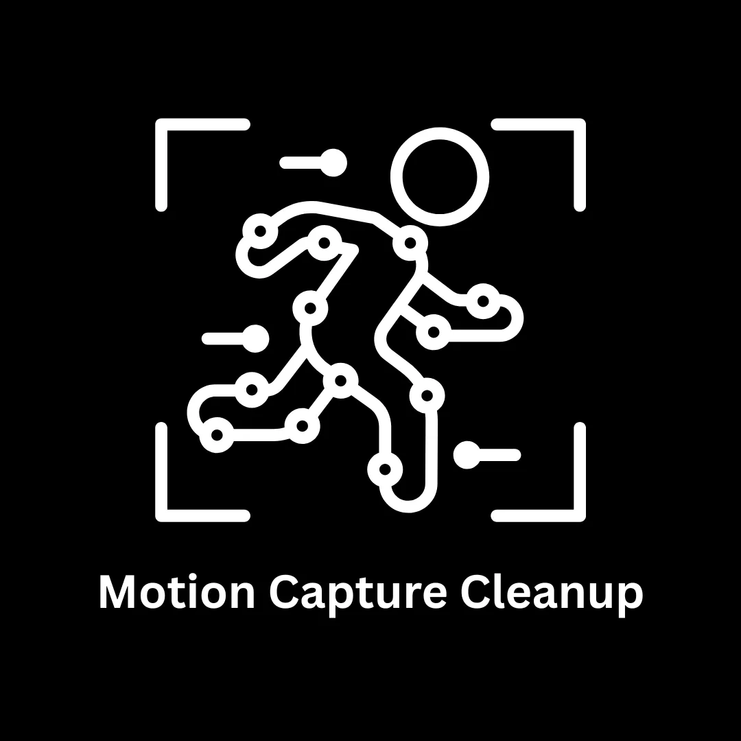 Precision Motion Capture Cleanup & 3D Animation Refinement