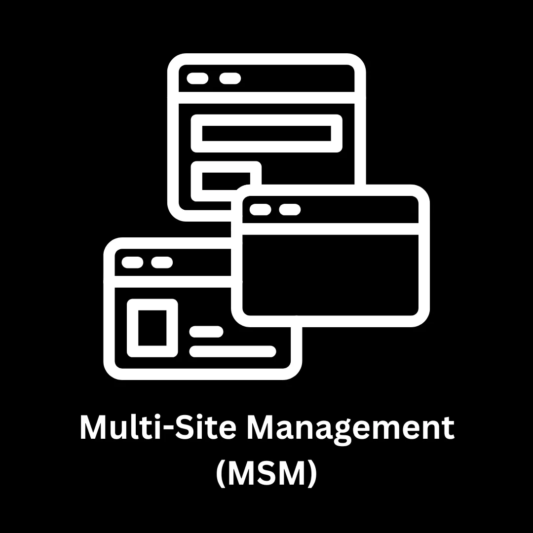 Multi-Site Management (MSM) & Custom Software Solutions
