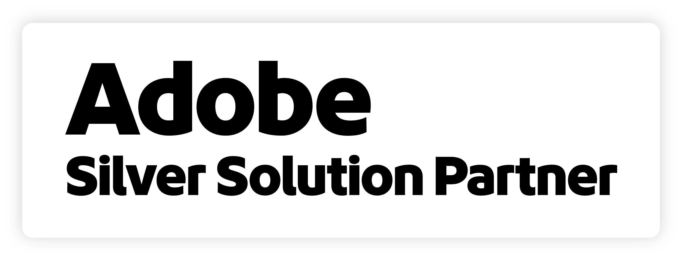 Official Solution Partner of Adobe