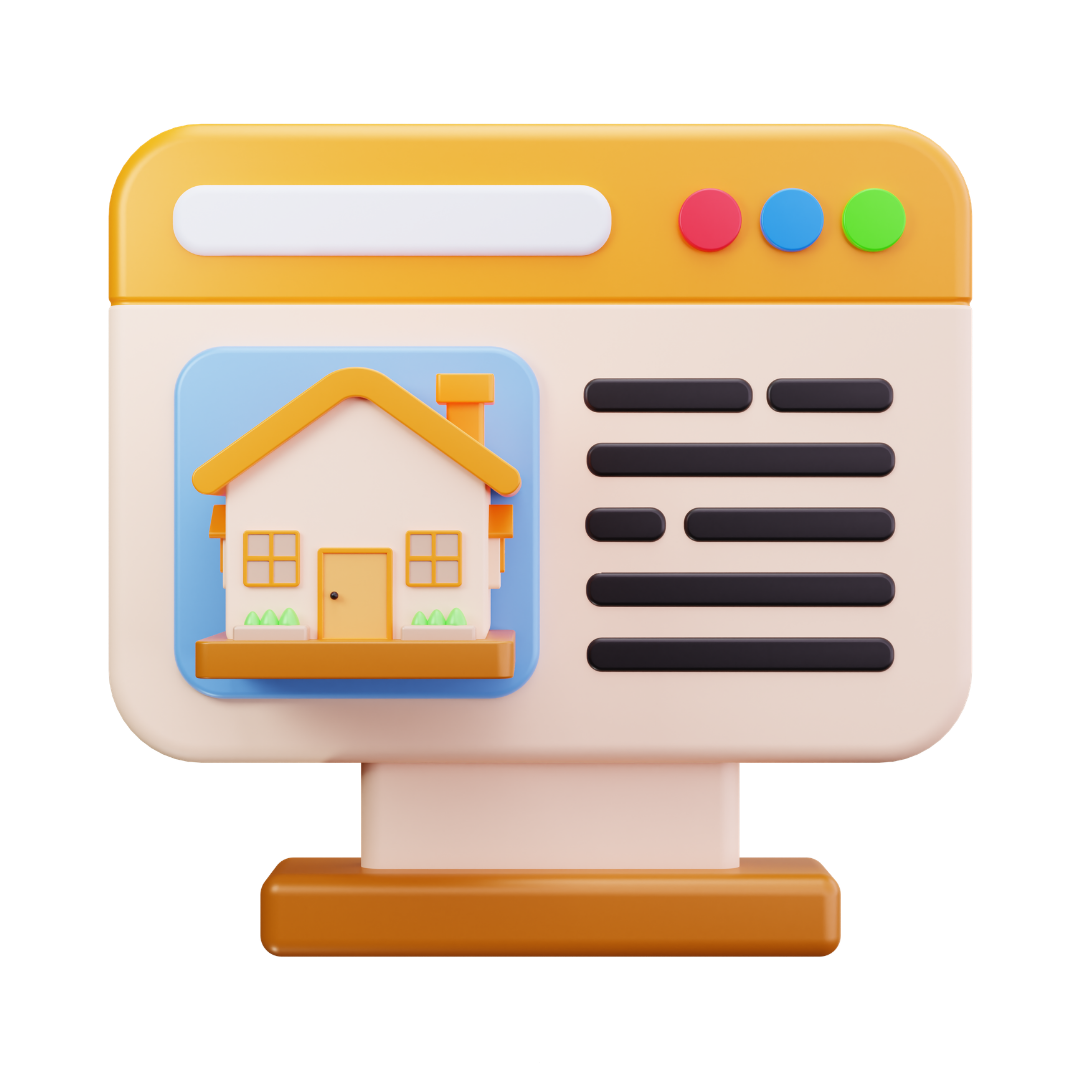 Custom wordpress website for real estate agents